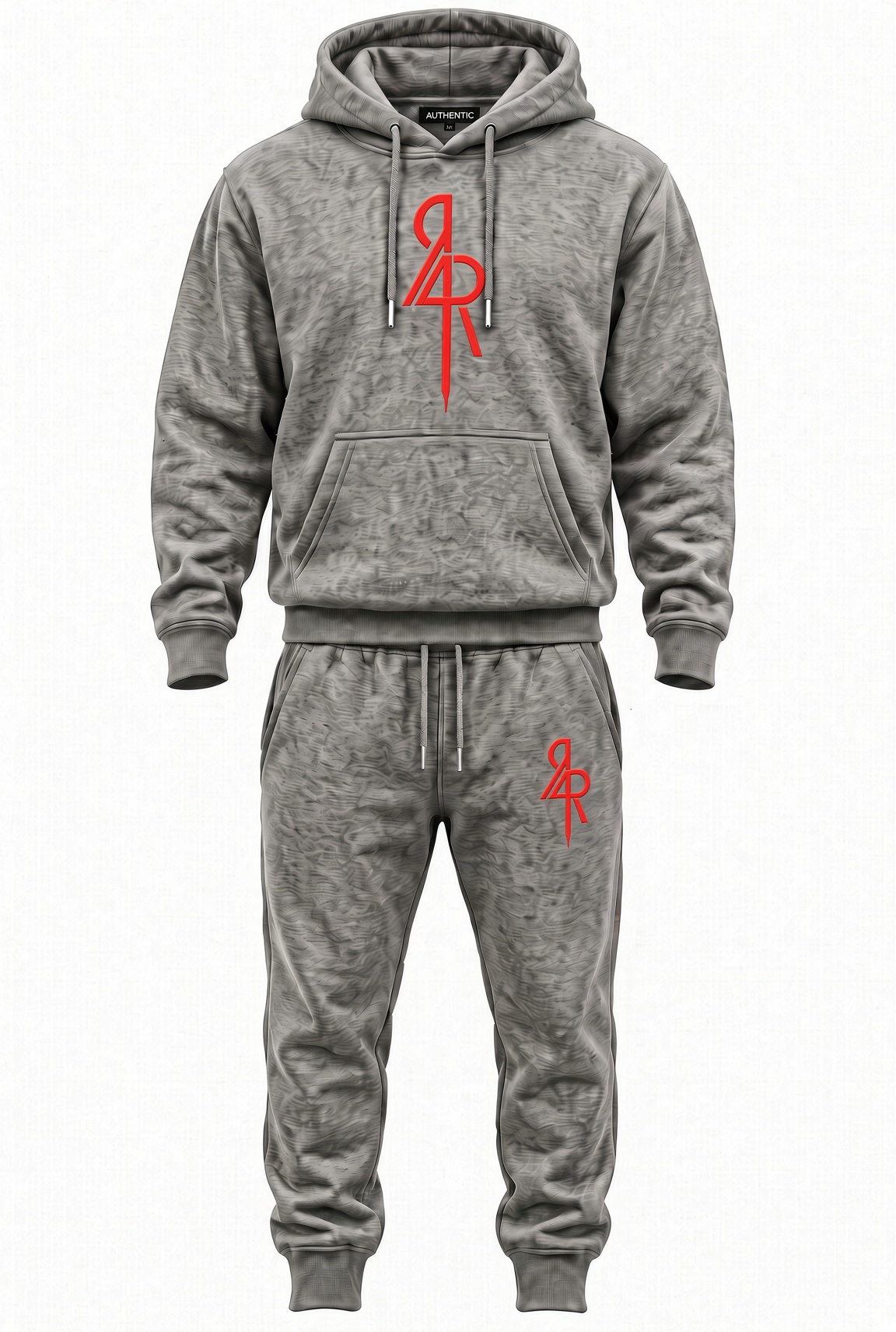 Grey / Red
